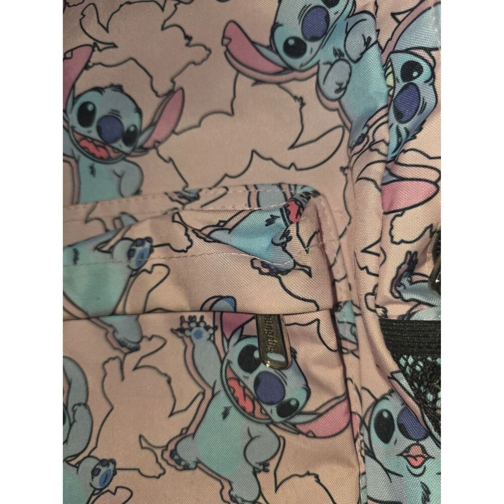 Loungefly Disney Lilo & stitch full size pink backpack bookbag purse bag tote!